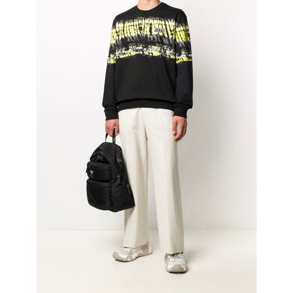 Valentino tie-dye panel logo patch sweatshirt - Picture 5 of 12